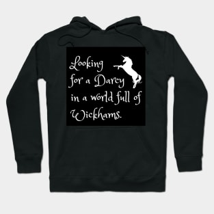 Pride and Prejudice Mr Darcy Jane Austen Design Hoodie